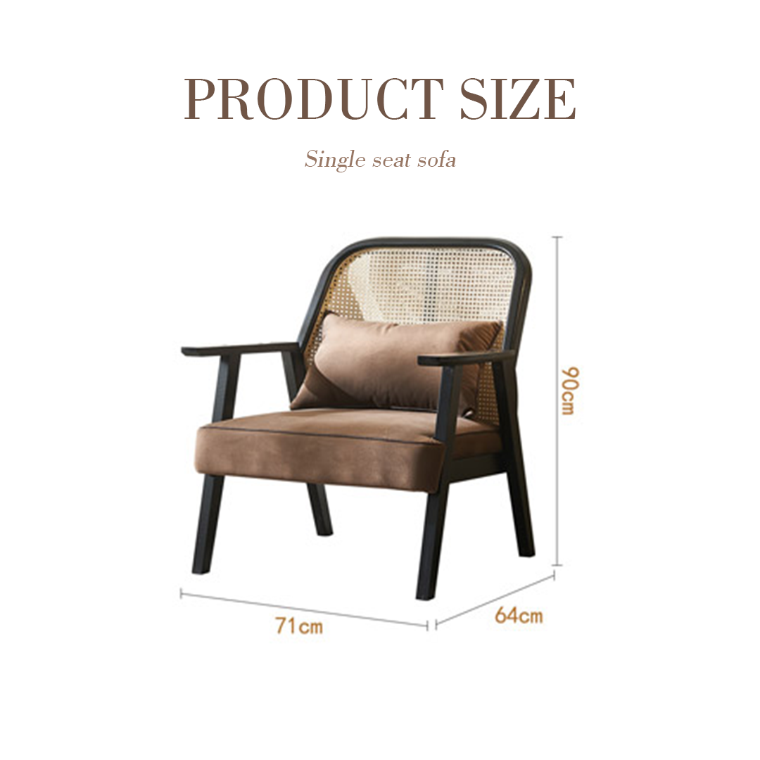 Morris Casual Rattan Armchair-Weilai Concept-Weilai Concept