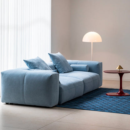 Gagnon Modular Sofa, Two Seater Sofa, Blue