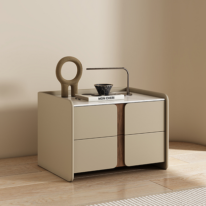 Noa Antique Bedside Table-Weilai Concept-Weilai Concept