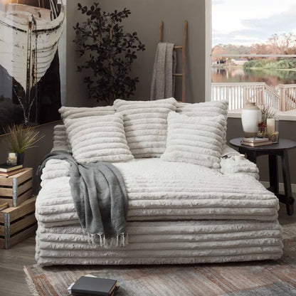 Echeverría Bean Bag Sofa, Day Bed Chaise, Armchair, Corduroy