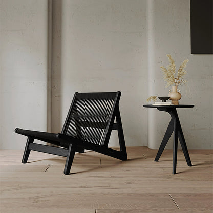 Navarro Outdoor Accent Chair, Lounge Chair, Rattan
