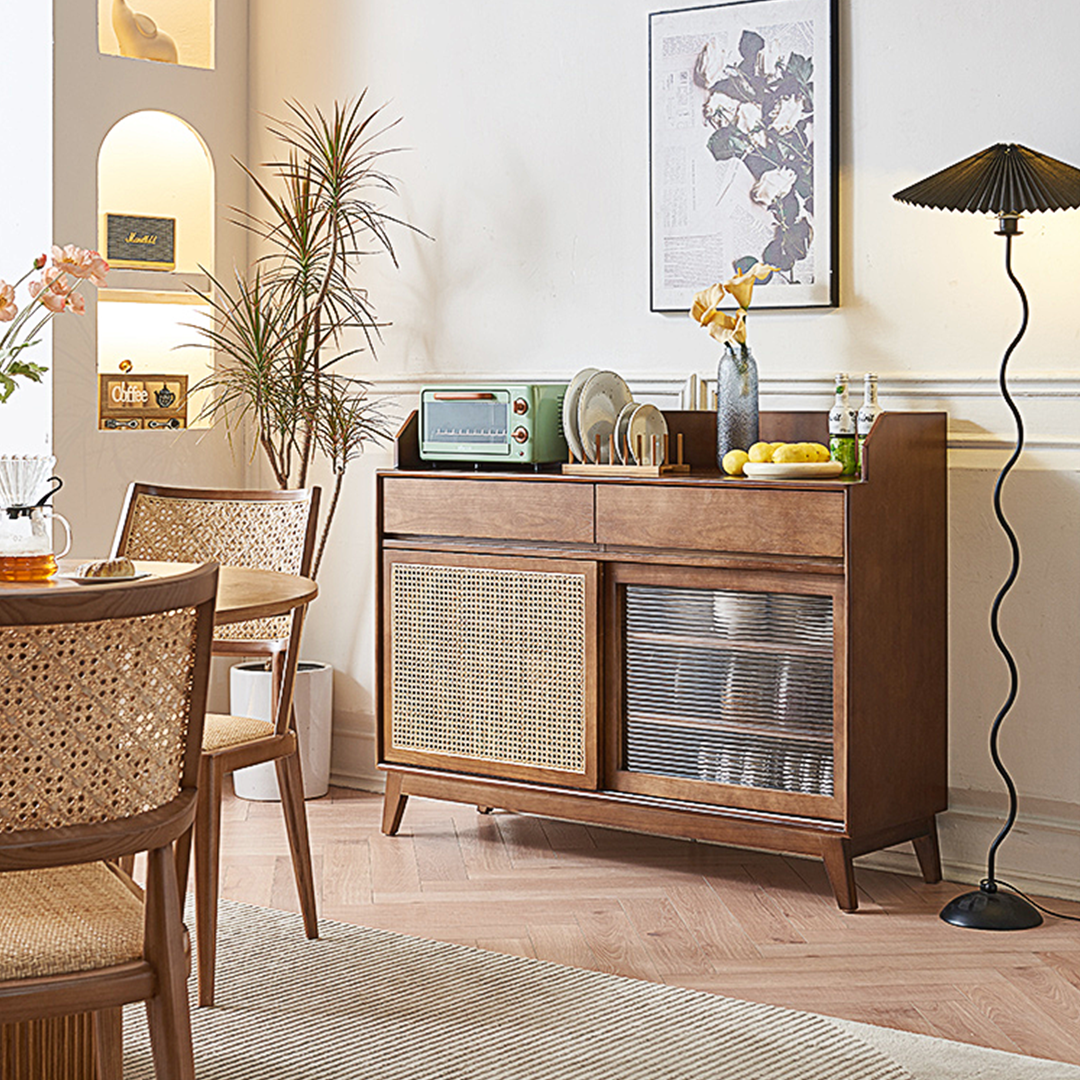 Cameron Sideboard, Glass Door-Weilai Concept-Weilai Concept