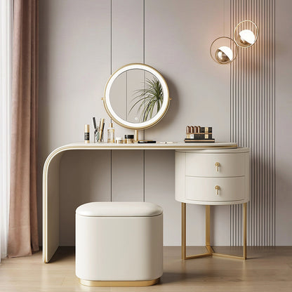 Noorali Dressing Table with Mirror, More Colors Available