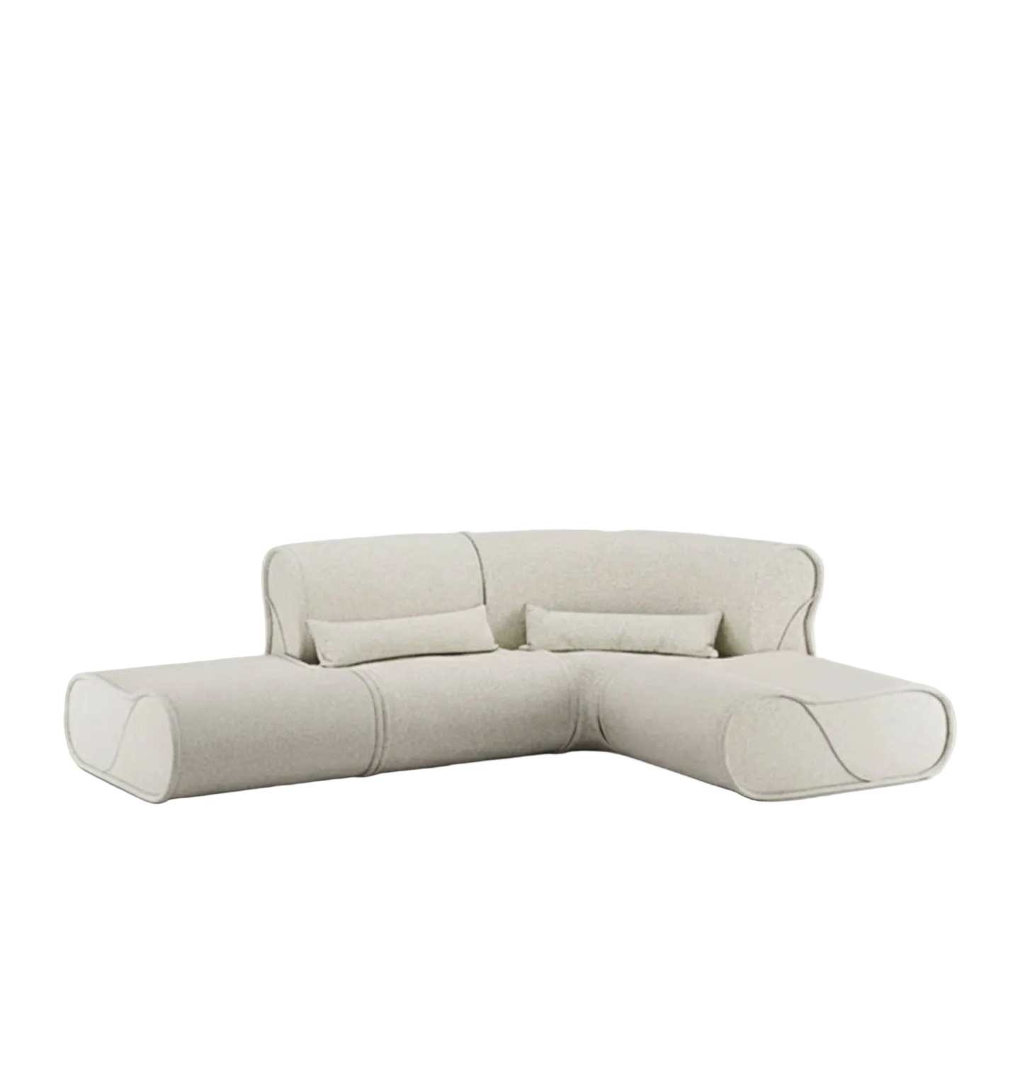 shimizu modular three seater corner sofa in modern living room