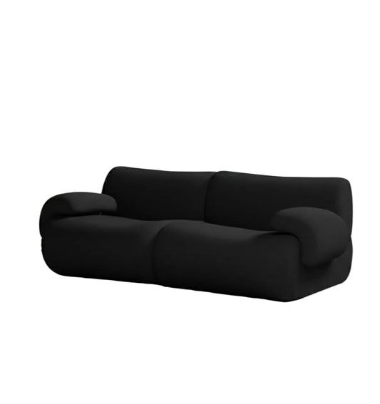 matuszewski modular sofa, two seater, three seater, boucle in modern living room