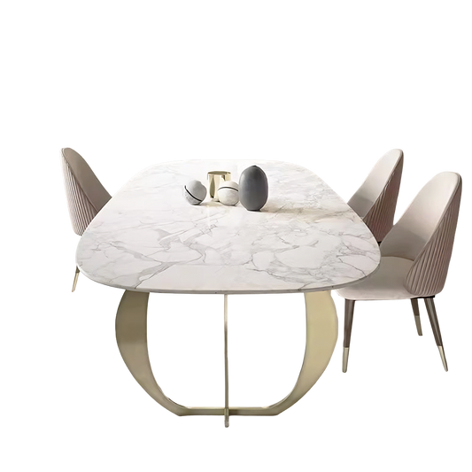Arpen Dining Table, Marble, Dining Table Set