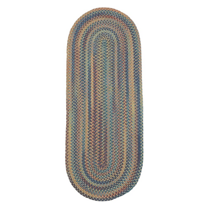 Timeless Wool Braid Runner- Catalina Multi - 2' x 5'