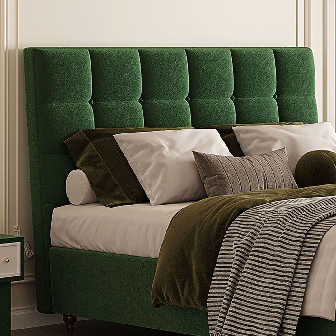 Thessaly Modern Double Bed-Weilai Concept-Weilai Concept