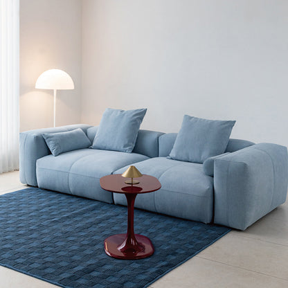 Gagnon Modular Sofa, Two Seater Sofa, Blue