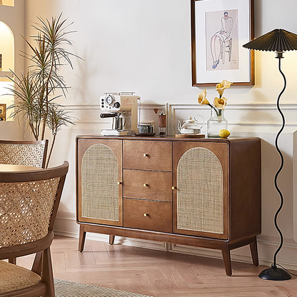 Luxander Vintage Sideboard, Walnut-Weilai Concept-Weilai Concept