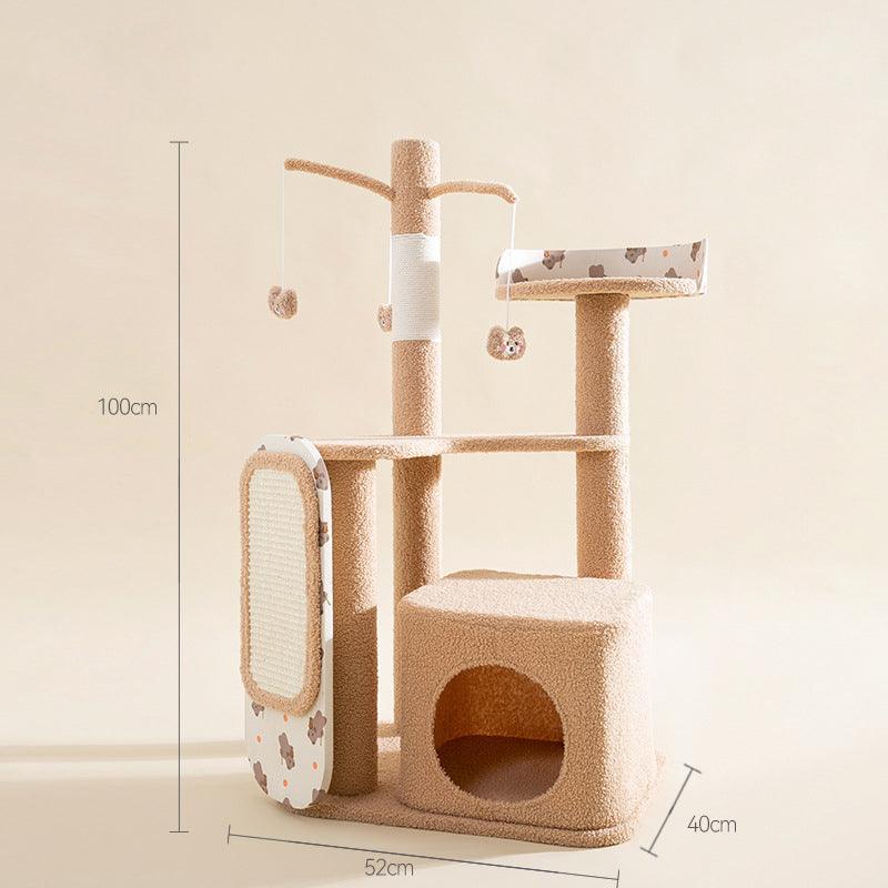 HOH Lovely Bear Cat Climber, Cat Tree-Weilai Concept-1-Weilai Concept