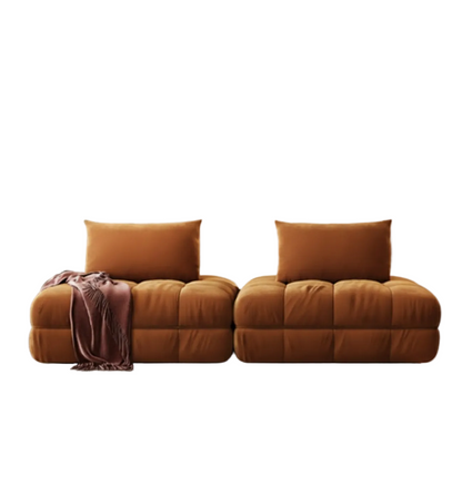 paloma french two seater, three seater, modular sofa, velvet in modern living room