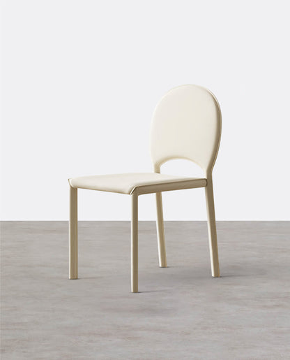 Yedda Dining Chair, Cream