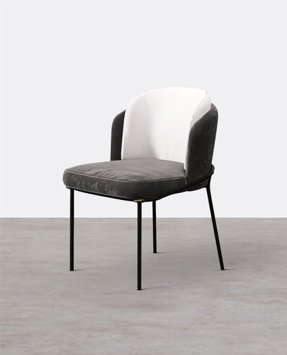 Philand Dining Chair, Velvet