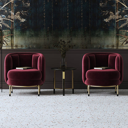 Carver Accent Lounge Chair, Purple