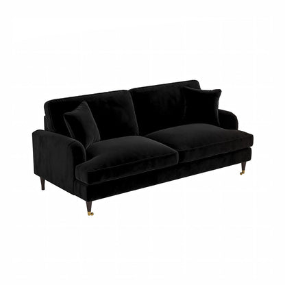 Ismail Two Seater Sofa, Loveseat, Velvet