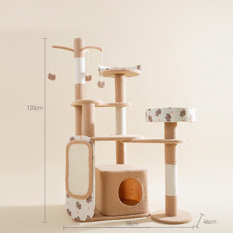 HOH Lovely Bear Cat Climber, Cat Tree-Weilai Concept-4-Weilai Concept