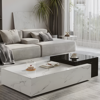 Erato Rectangle Nesting Coffee Table Set, Extendable-Weilai Concept-Weilai Concept