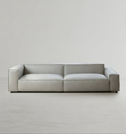 Ximenes Two Seater Sofa, Leathaire