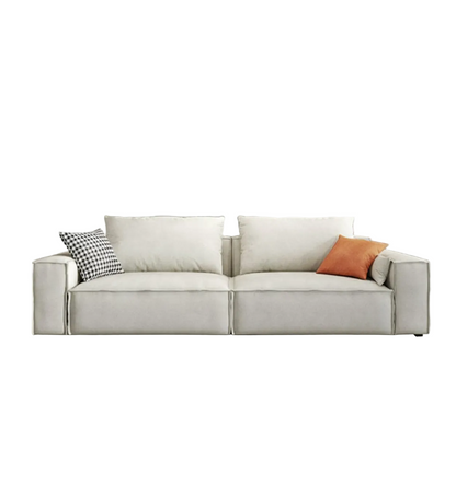 r67 anselm two seater sofa, modular sofa in modern living room