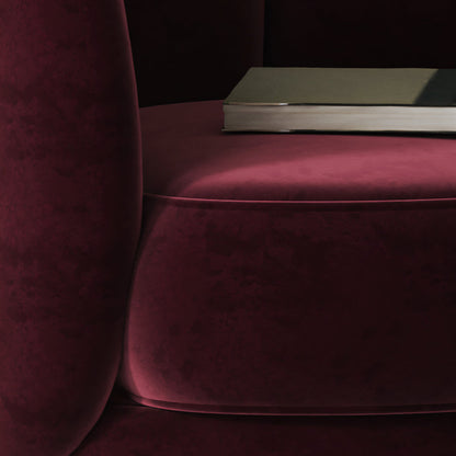 Carver Accent Lounge Chair, Purple