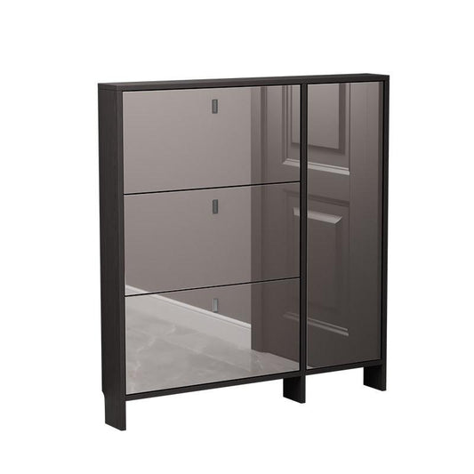 Knauss Mirrored Shoe Storage, Halllway-Weilai Concept-Weilai Concept