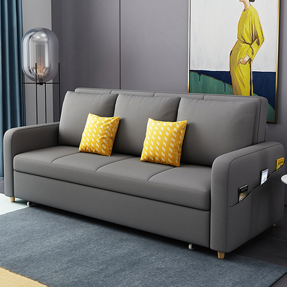Gabriel Two Seater Sofa Bed, 2m Dark Grey For Display With Damage-Weilai Concept-Weilai Concept