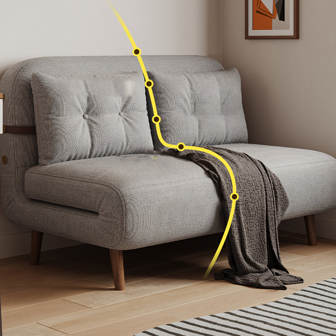 Evans Single Seater, Two Seater Sofa Bed, Linen-Weilai Concept-Weilai Concept