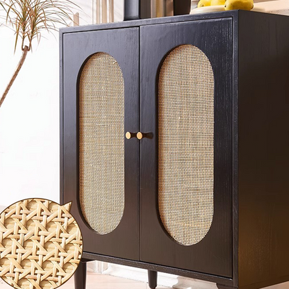Beatrix Retro Rattan Sideboard-Weilai Concept-Weilai Concept
