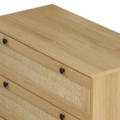 Drawer Storage Cabinet Rope Woven Drawer