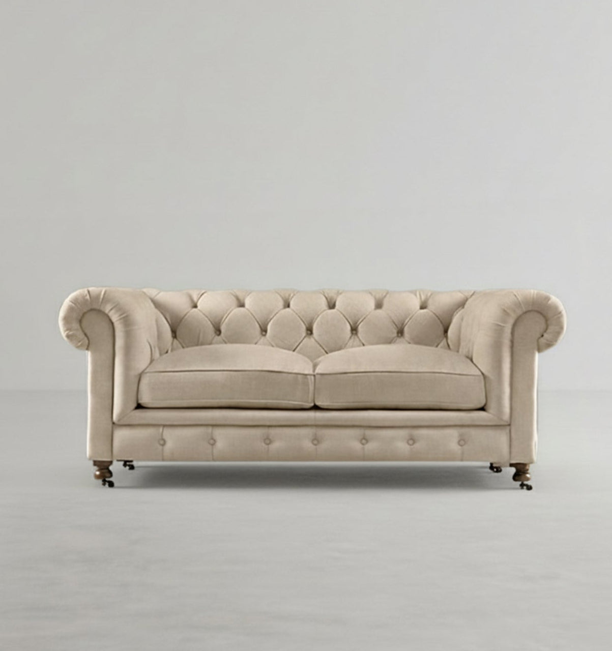 ChicComfort Two Seater Sofa, Velvet