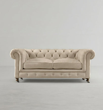 ChicComfort Two Seater Sofa, Velvet