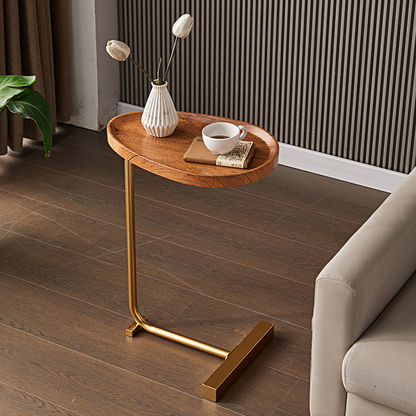 Isabeau Side Table, Wood-Weilai Concept-Weilai Concept