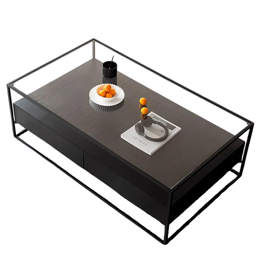 sanderson rectangle coffee table with storage, black coffee table in living room