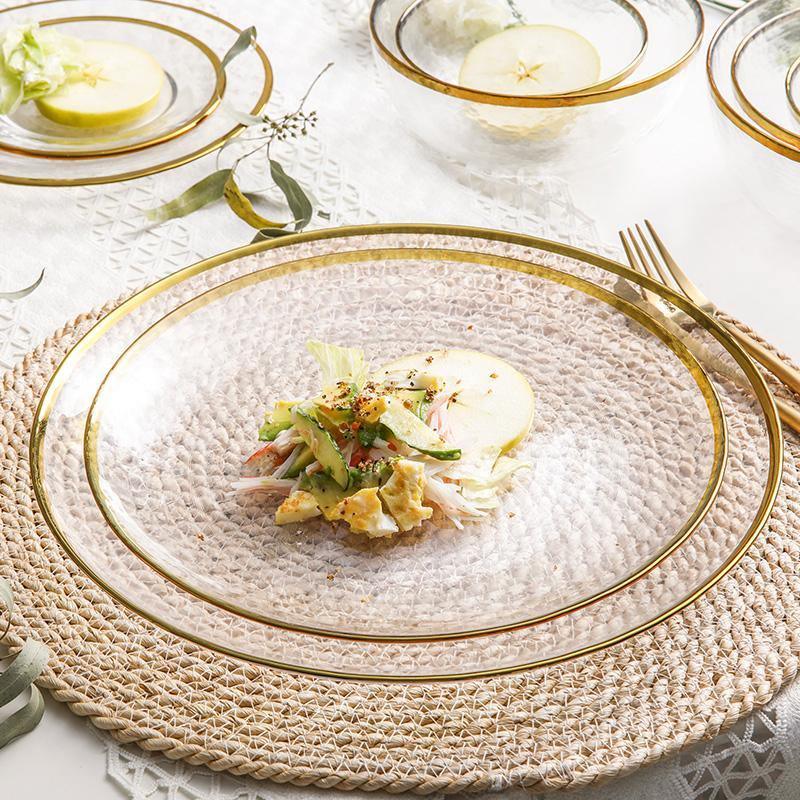 7 Piece Glass Dinner Set, Glassware-Weilai Concept-Weilai Concept