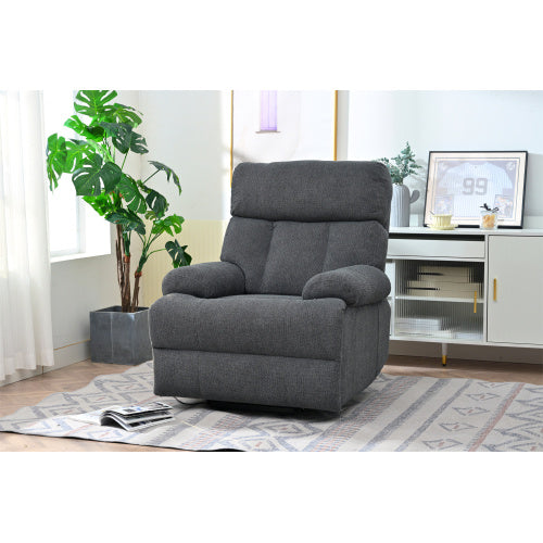 Oversized Power Lift Recliner Chair For Elderly, Electric Fabric Recliner Chair For Seniors, Home Theater Seating,Reclining Sofa Chair With Remote Control,Side Pocket ,Spacious SeatDark Gray