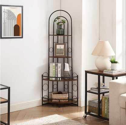 Plant Stand With Metal Frame