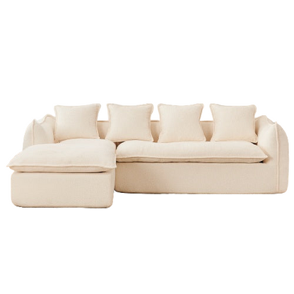 deep seat sofa Beige