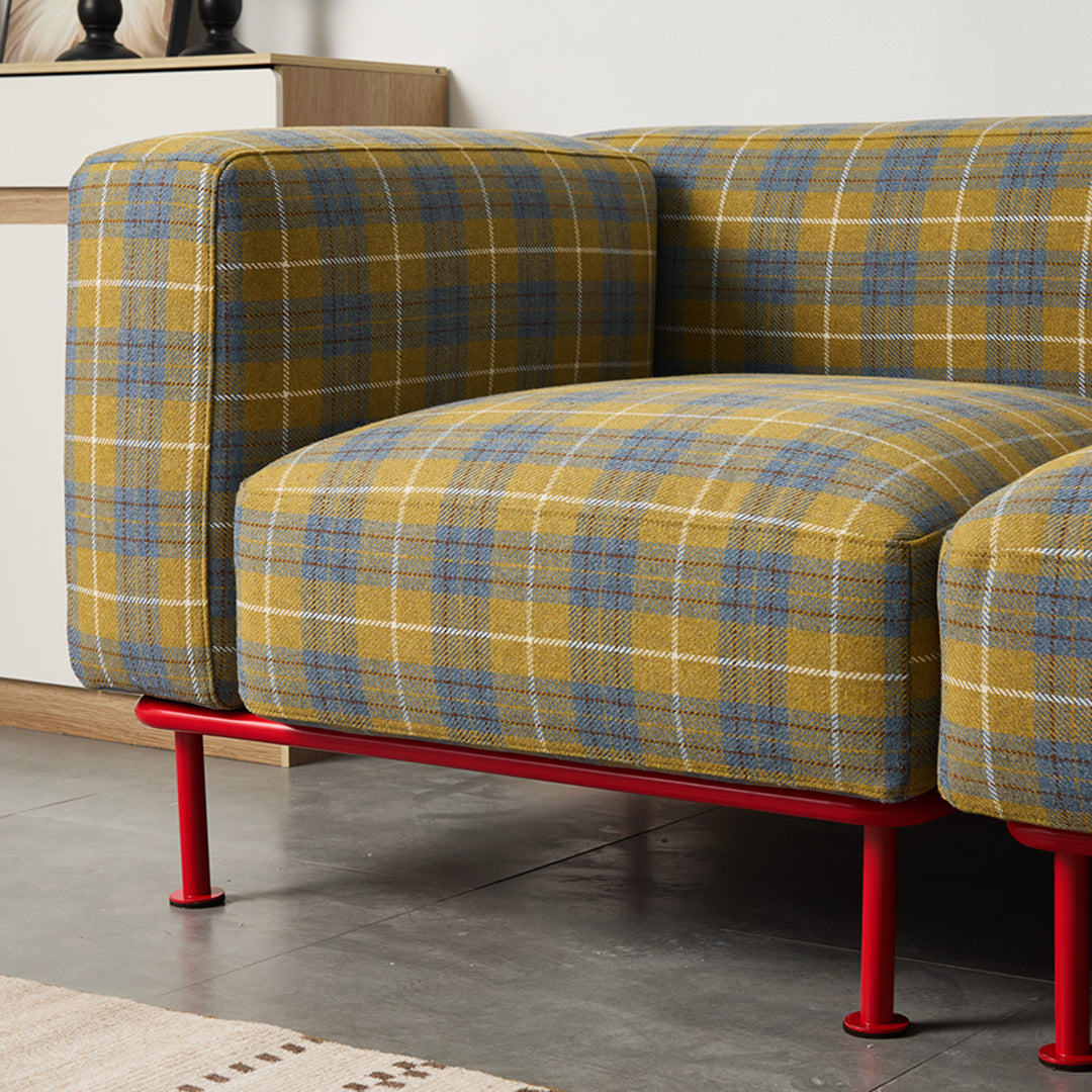 Velez Modular Sofa, Two Seater Sofa, Three Seater Sofa, Linen