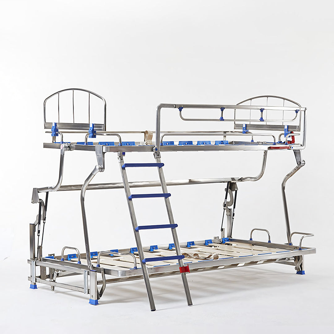Ramos Two Seater Sofa Bed, Bunk Bed, Flannelette-Weilai Concept-Weilai Concept
