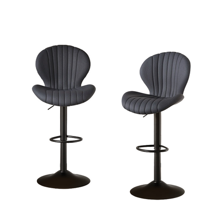 modern style bar chair Dark grey