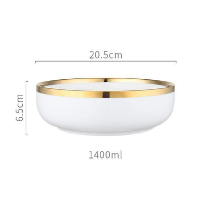 8 Pieces Dinner Set, Pink Or White-Weilai Concept-Weilai Concept