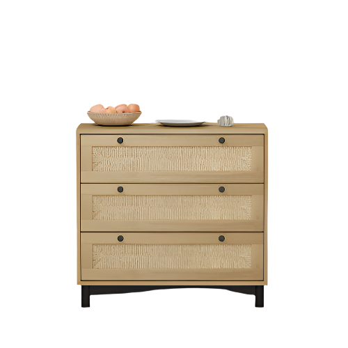Drawer Storage Cabinet Rope Woven Drawer