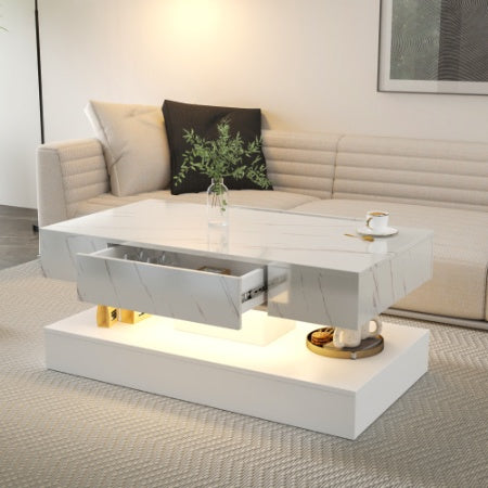 modern coffe table White