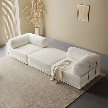 Van Buren Foldable Lazy Sofa Bed, Corduroy