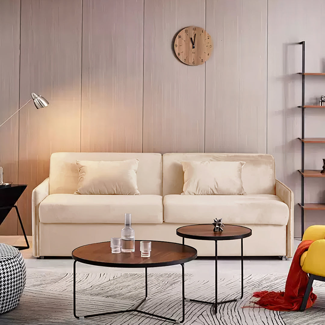 Ramos Two Seater Sofa Bed, Bunk Bed, Flannelette-Weilai Concept-Weilai Concept