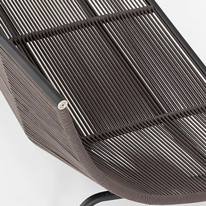 Iqbal Outdoor Lounge Chair With Footstool