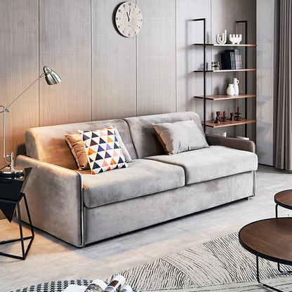 Ramos Two Seater Sofa Bed, Bunk Bed, Flannelette-Weilai Concept-Weilai Concept