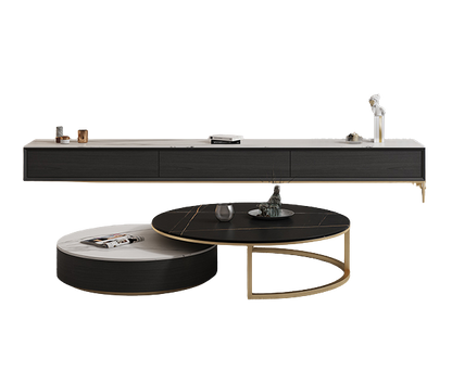 bigbiglife tv stand, sintered stone tv stand in living room