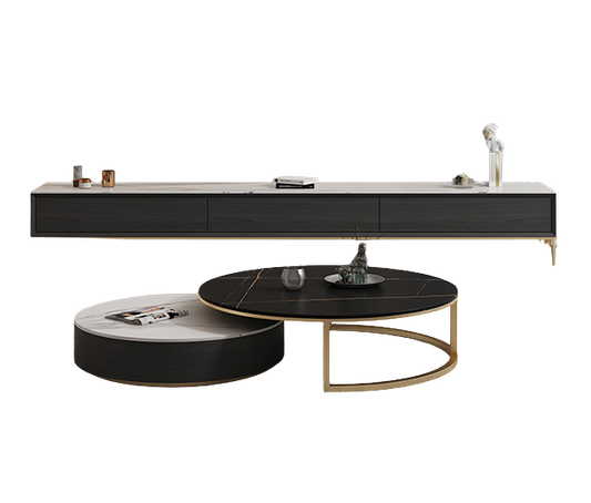 bigbiglife tv stand, sintered stone tv stand in living room